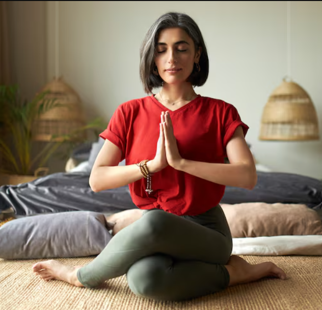 Guided meditation sessions at Wholeness Healing Club